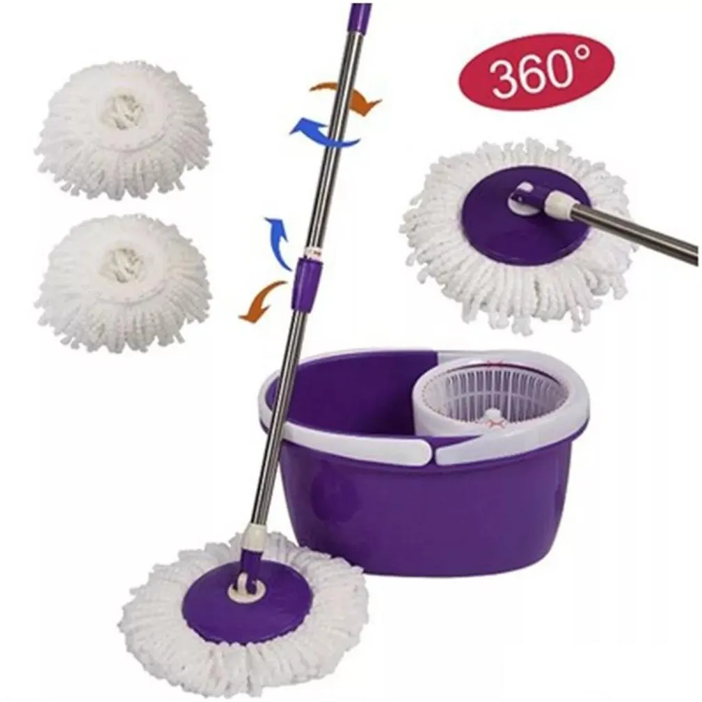 mops 360 rotating head easy microfiber spinning floor for housekeeper home cleaning 220930