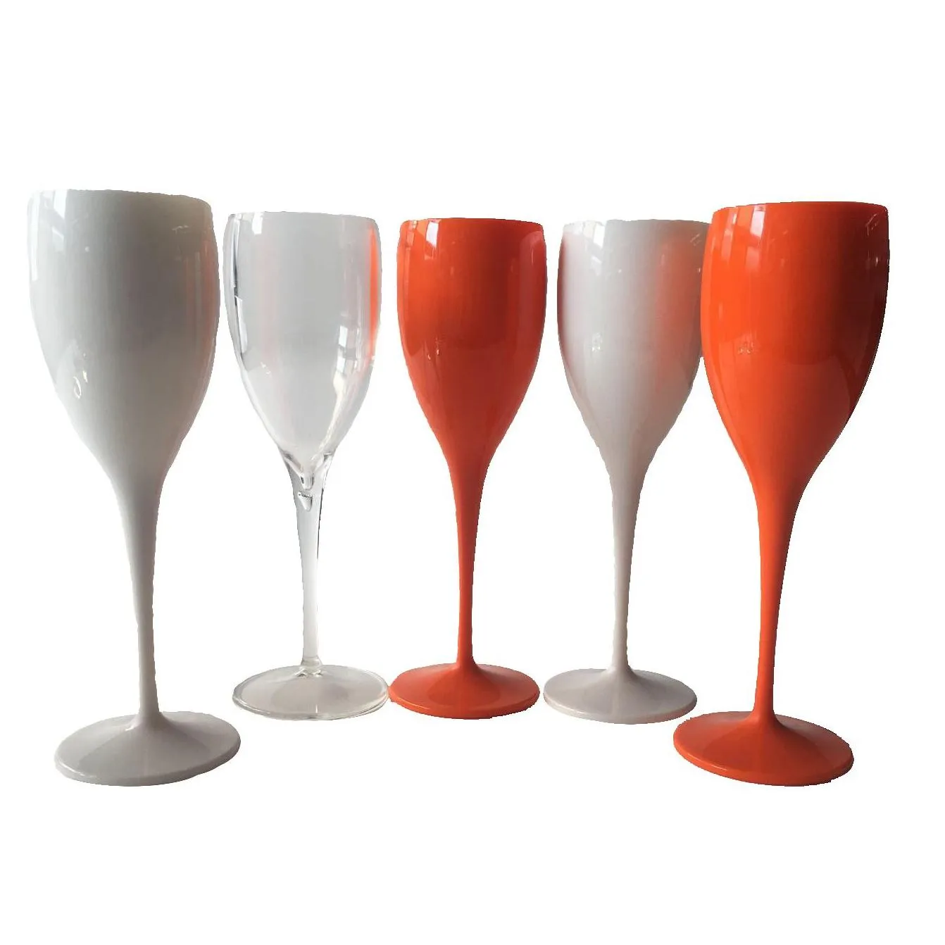 moet cups acrylic unbreakable champagne wine glass plastic orange white moet chandon wine glass ice imperial wine glasses goblet