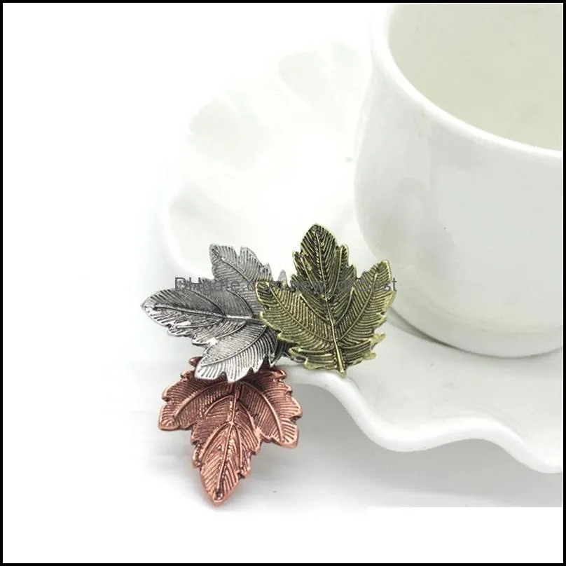 brooche mujer vintage pin maple leaf brooch brooches pins exquisite collar for women dance party accessories 2260 t2