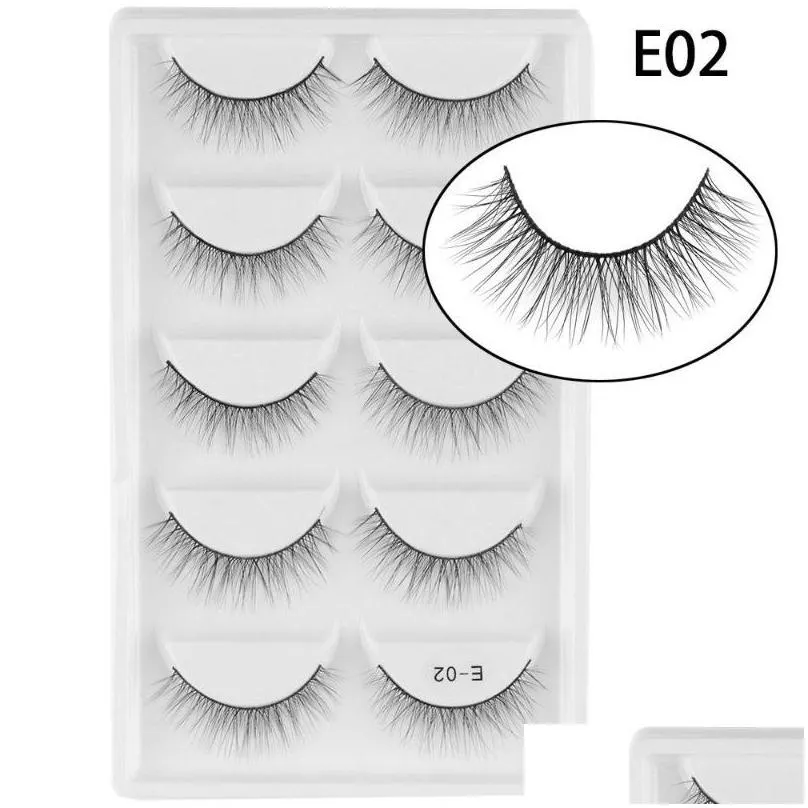 false eyelashes premade volume fans individual eyelash 3d fluffy single cluster segmented natural lashes for eye extension c curl