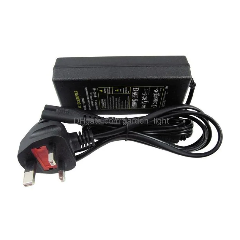 12v 6a ac/dc transformers adapter charge for high bright 72w 12v led strips add 1.2m with eu/uk/au/us plug