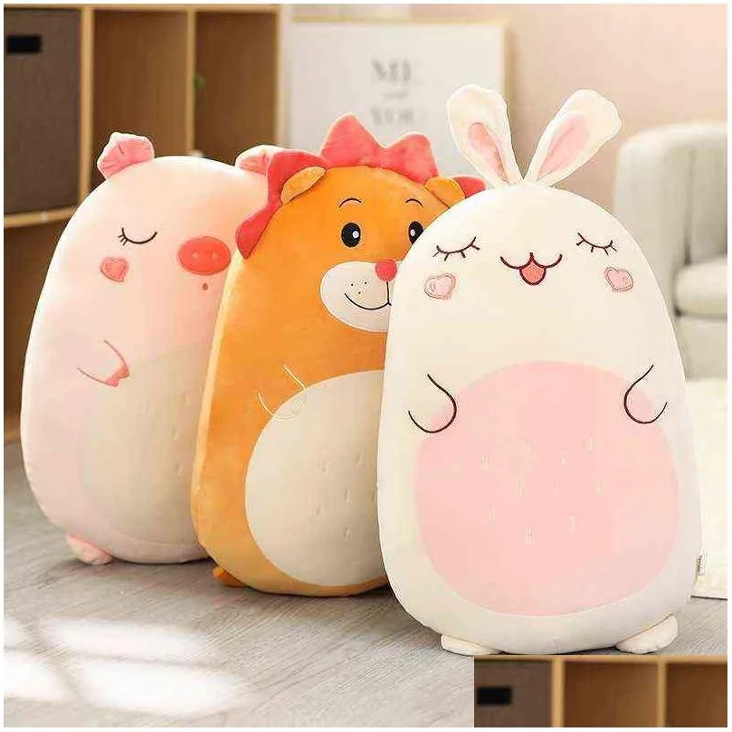 plush dolls squish pillow plush toy animal kawaii dinosaur  soft big pillow buddy stuffed cushion valentines gift for kids girl