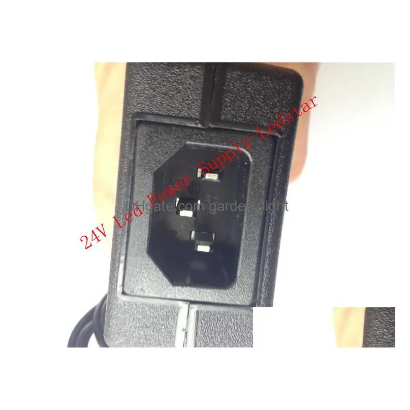 ac 110240v to dc 24v 1a 2a 3a 5a power supply  converter adapter for led strip uk/eu/us/au plugs