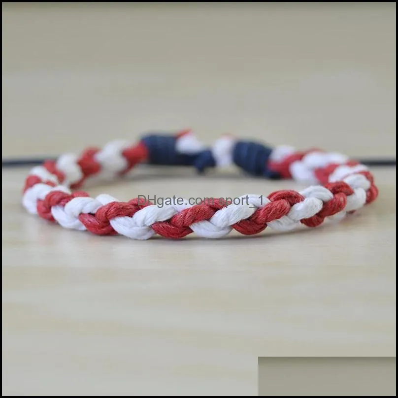 handmade weave rope bracelets friendship cotton bangle for woman men charm anklet bracelet ethnic jewelry gifts b35a