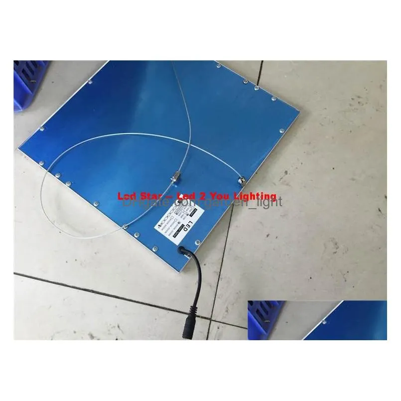 suspended led panel 48w light 600x600mm led panel 4800lm high brightness smd2835 ceiling light warranty 3 years ce rohs fcc