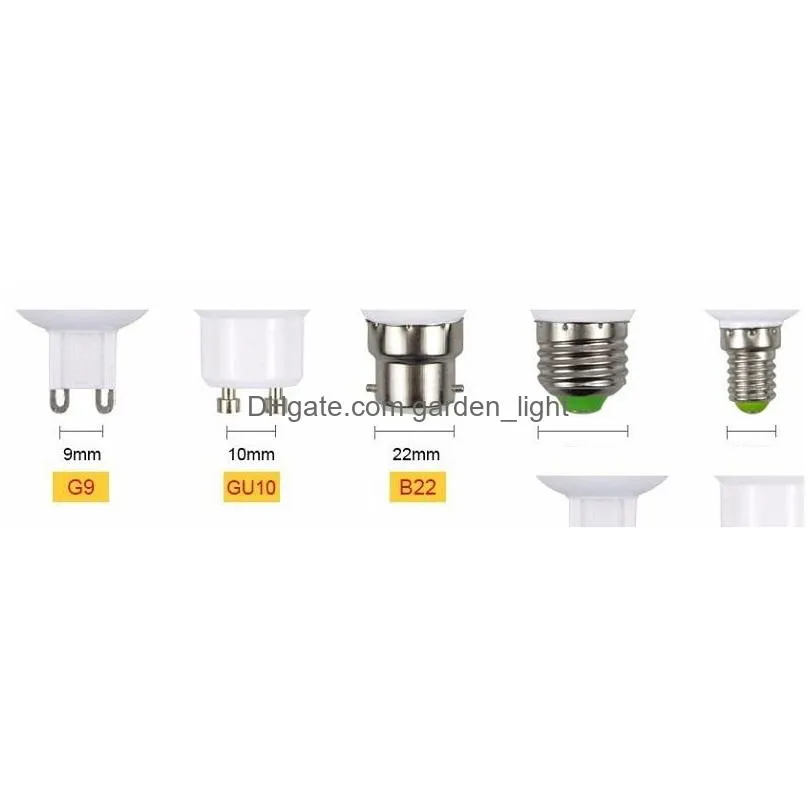 smd5730 led light bulbs gu10 e27 e14 b22 g9 led corn lights 7w 12w 15w 18w led spot lights 360 degree ac 85265v