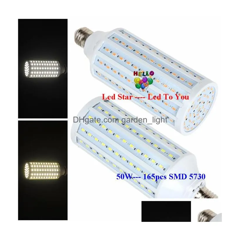 e26 e27 e40 led bulbs corn lights 40w 50w 60w 80w smd 5730 led spotlight for light lampada pendant lighting ac 85265v