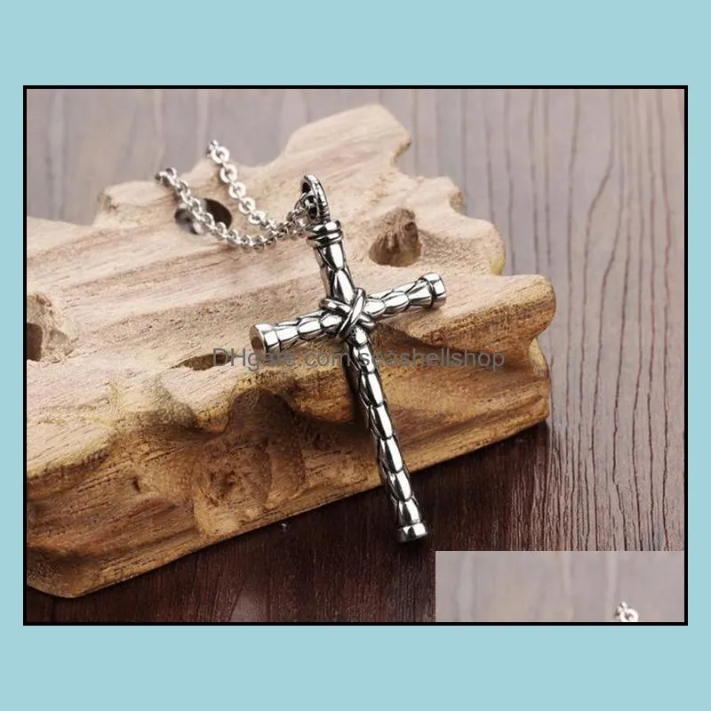 cross necklaces for women men chains for men necklace silver/gold plated long chain necklace