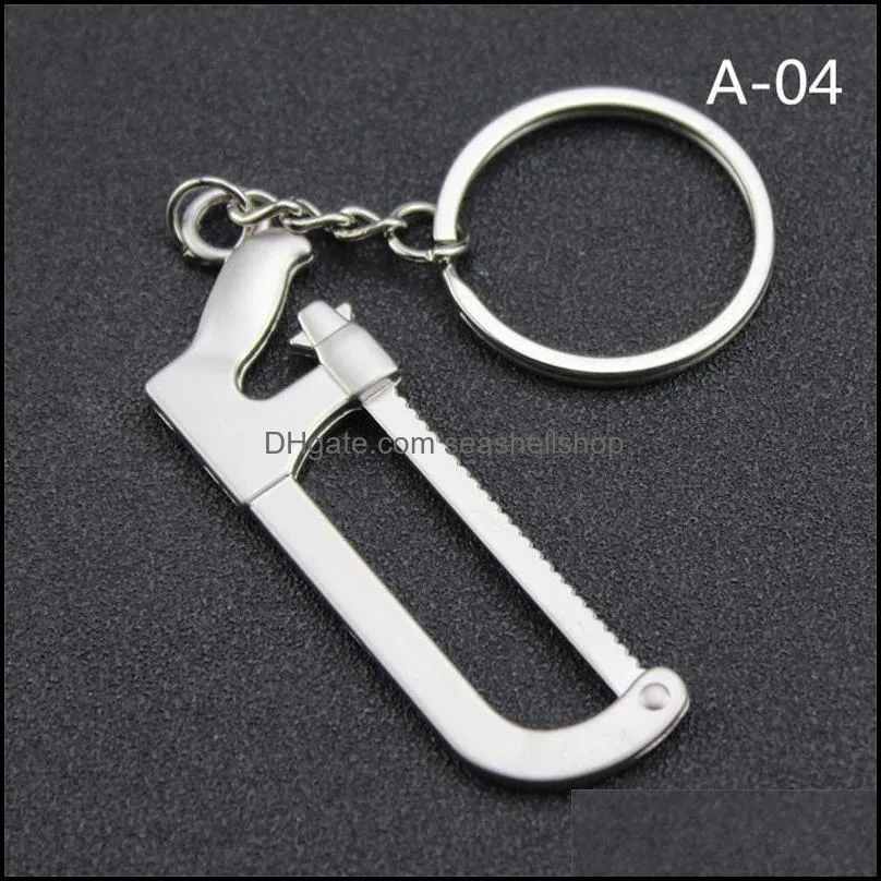  keychains for men car bag key rings combination tool portable mini utility pocket clasp ruler hammer wrench pliers shovel 494 h1