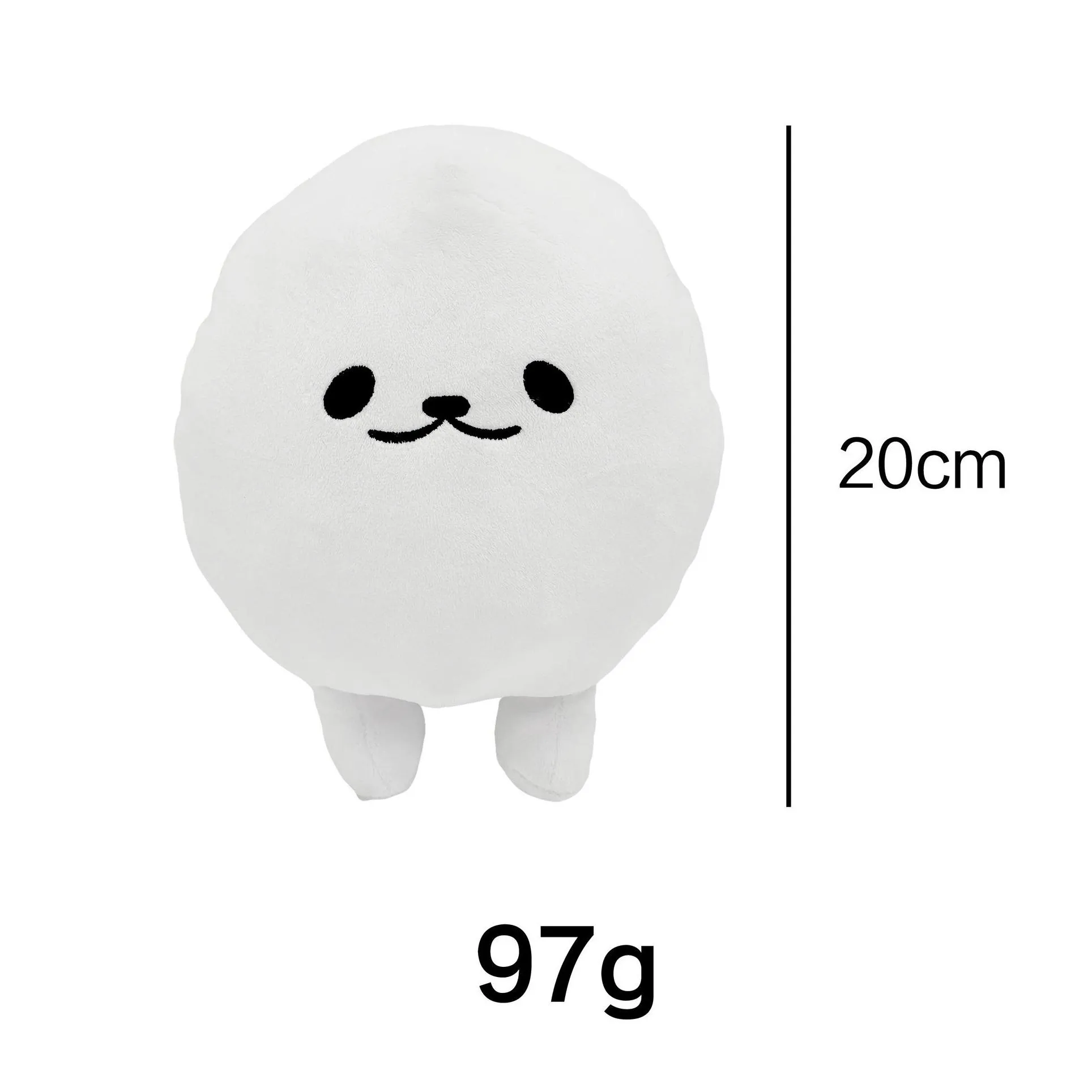 8 inch egg dog plush toy cute stuffed animal puppy toy figure pillow cushion gifts for boys and girls bed office home decor