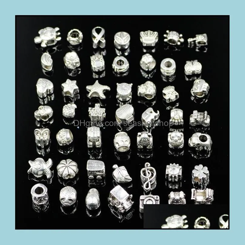 beads for jewelry making big hole loose diy craft wholesale jewelry making for bracelet charms