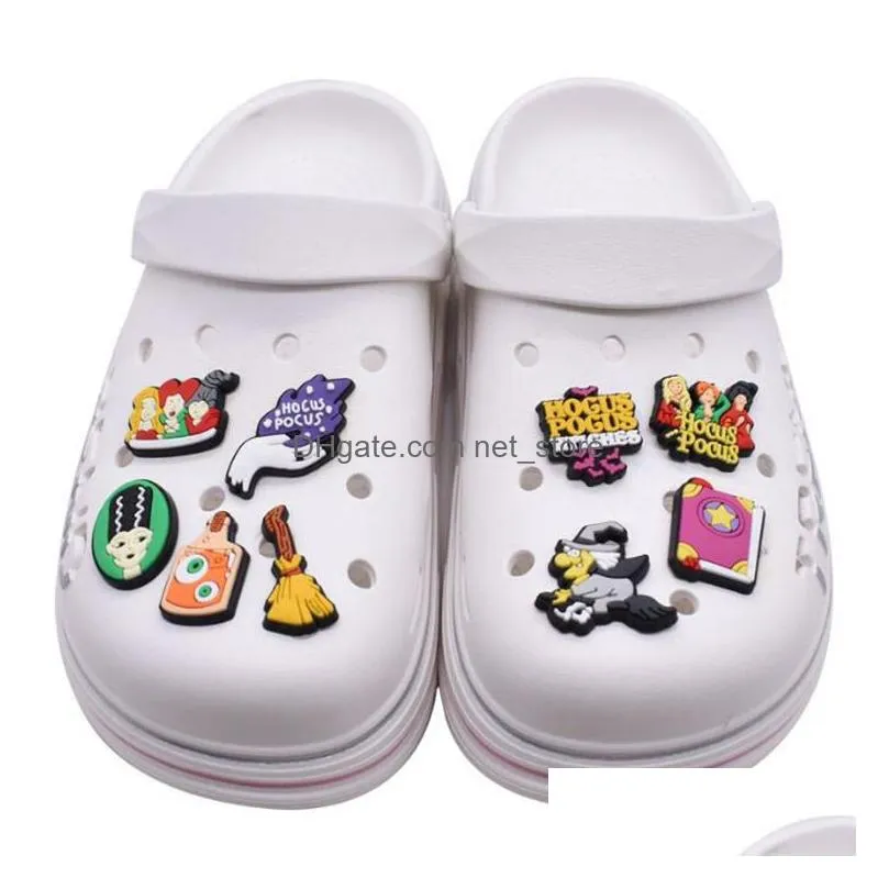 wholesale custom anime shoe charms tv shows pvc croc charms for shoes decorations accessories