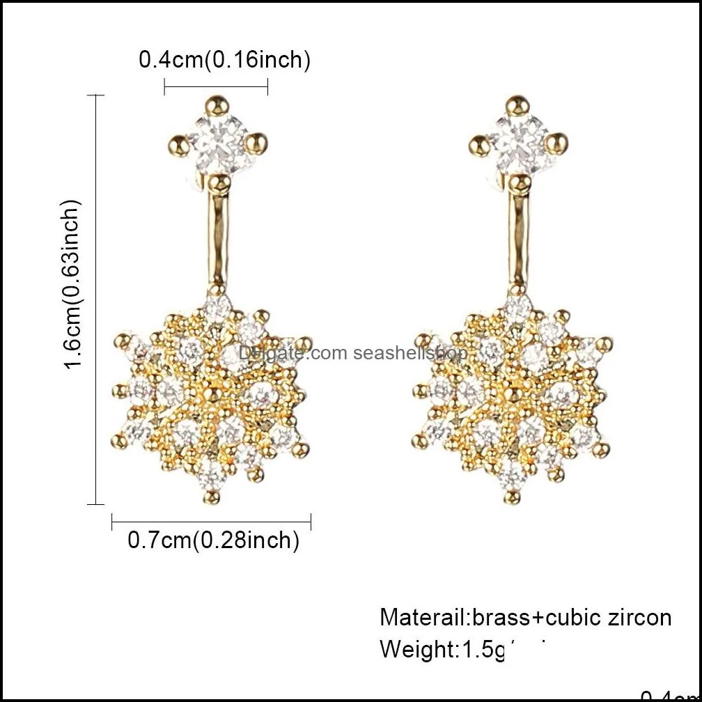  arrival cubic zirconia hoop earring for women small round cz gold bridesmaid dangle earring wedding christmas gift jewelryy