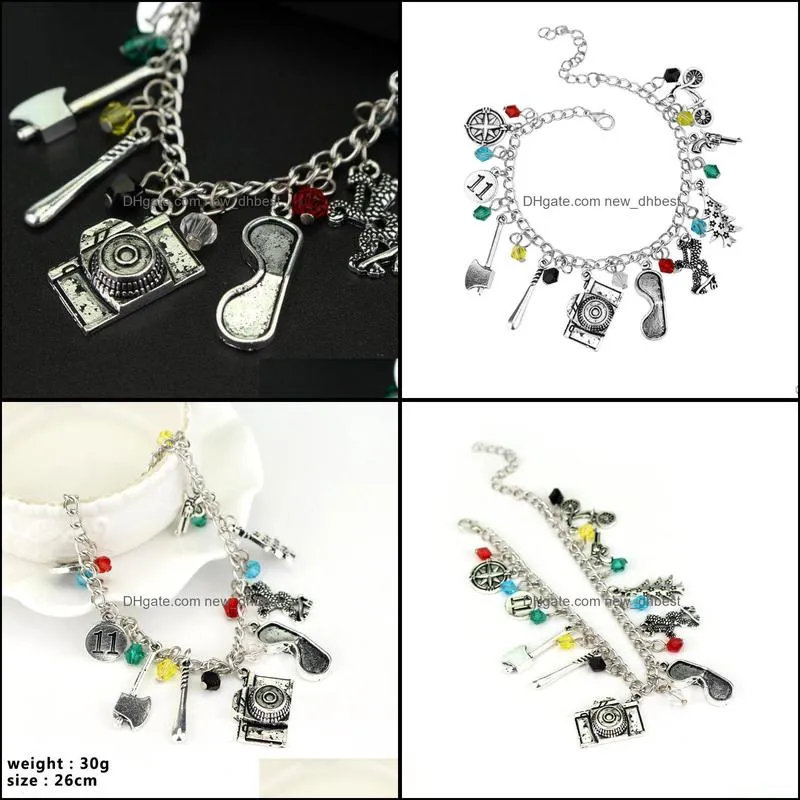 charm boho bracelet wristlet bangles jewelry fashion crystal glass beads bracelets dh 