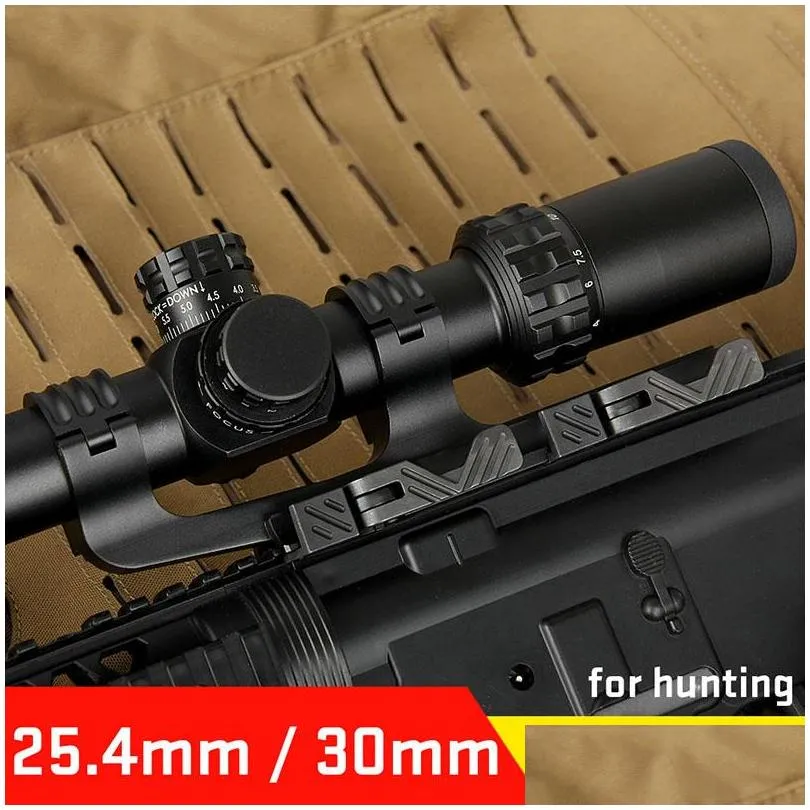 6061 aluminum 25.4mm30mm double ring scope mount for hunting sport cl240178