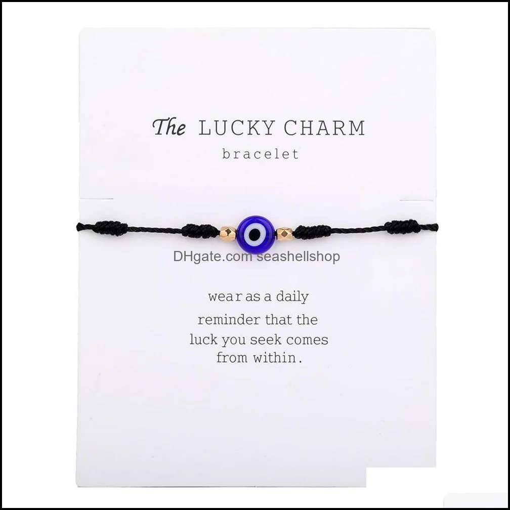 evil turkish lucky eye chain bracelets for women handmade braided red black rope 7 knots good luck jewelry friendship bracelet