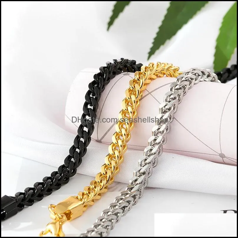 link chain est mens bracelet fashion metal bolt accessories trendy party cool jewelry gifts 3717 q2
