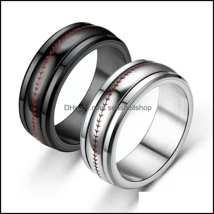 mens black brushed ladder edge stainless steel ring silvery men wedding ring gifts for men