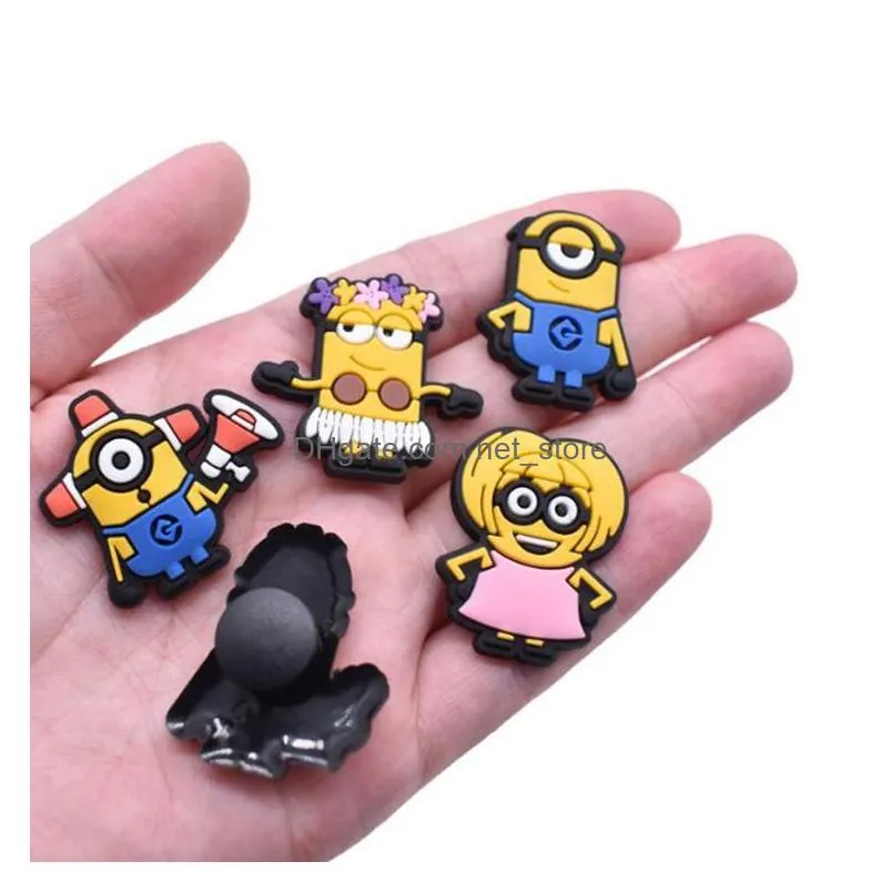 wholesale pvc shoe charms custom cute cartoon croc charms accessories