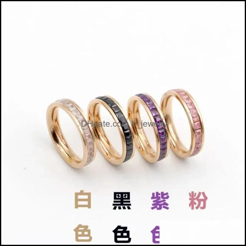 jewelry full diamond ring zircon pulseras vintage 18k gold ring plated bangle for men stainless steel cuff speedometer wholesale 33525