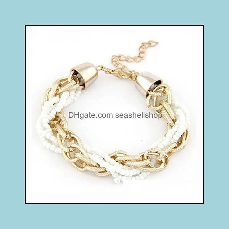 charms bracelets bohemia pure bracelet for women multicolor fashion jewelry bead bracelets