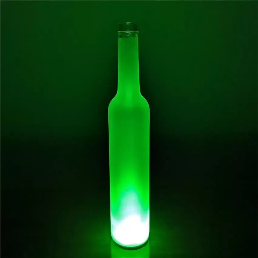 LED Lumious Bottle Stickers Coasters Lights Battery Powered LED Party Drink Cup Mat Decels Festival Nightclub Bar Party Vase Lights E3501