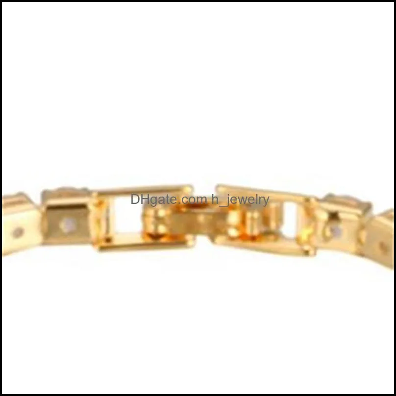 round bead zircon tennis bracelet simplicity chain bracelets fashion temperament jewellery ornaments personality female confidante 7 4bm