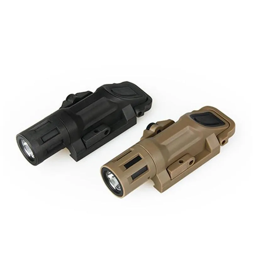 trijicon outdoor white led multifunction mounted light for hunting shooting paintball accessory bk de cl150072