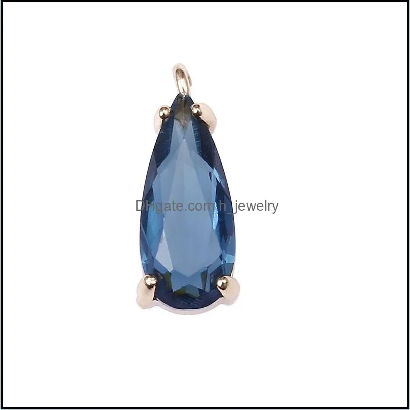 2020 arrival multitape crystal copper pendents jewelry accessories for women colorful necklace earring pendants wholesalez