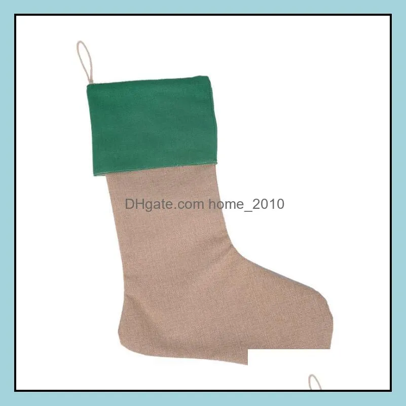 christmas gift socks stocking bag children gifts xmas stock sock bags 30x45cm lxl374a