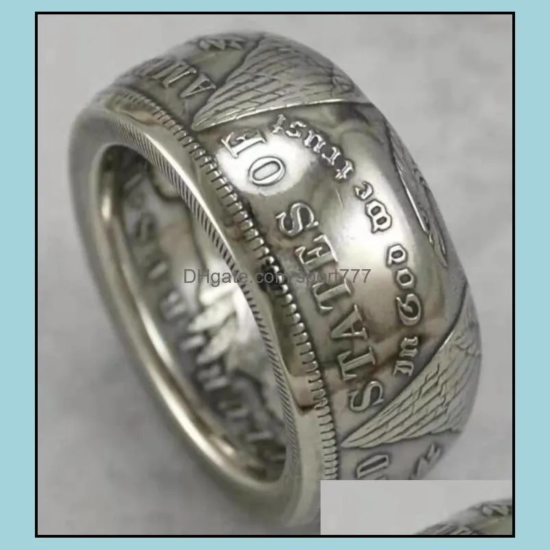 90 silver morgan dollars ring factory price high quality selling
