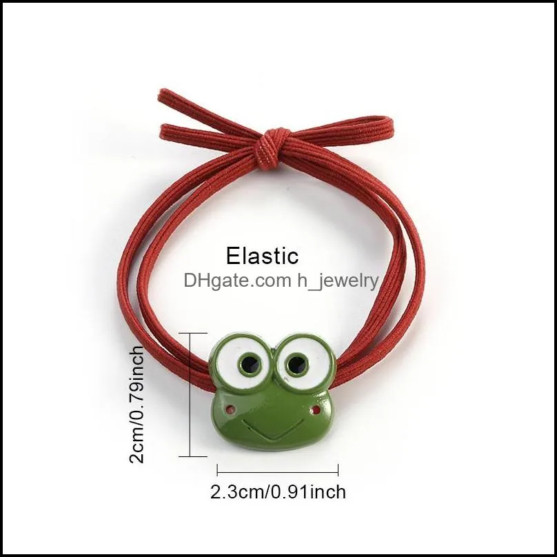 simple knot heart dinosaur frog elastic hair bands for girls bohemian headband fashion kids hair accessories for women