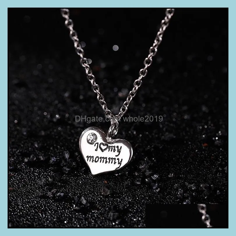  friends necklaces small peach hearts family engraved necklace