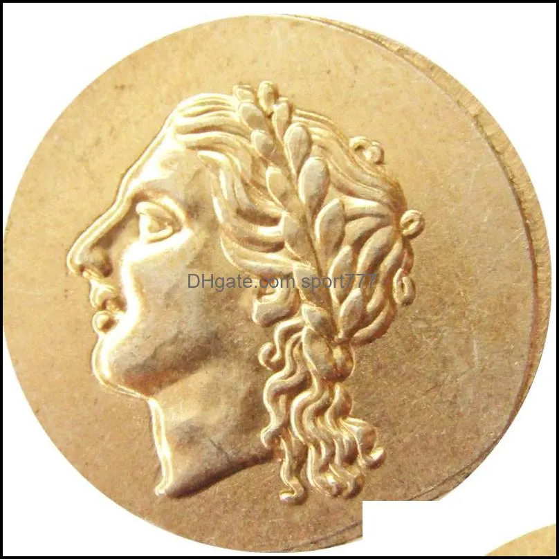 g30syracuse sicily 310bc authentic ancient greek electrum coin