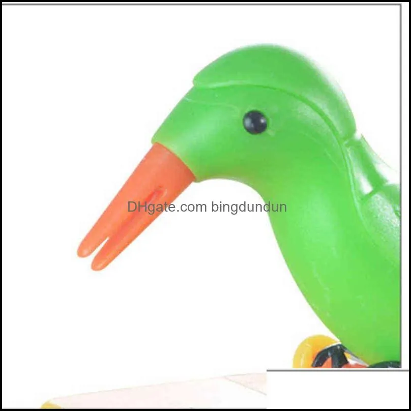 1pcs small bird toothpick holder automatic toothpickes dispenser toothpicks box storage boxes decoration kitchen accessories vtm