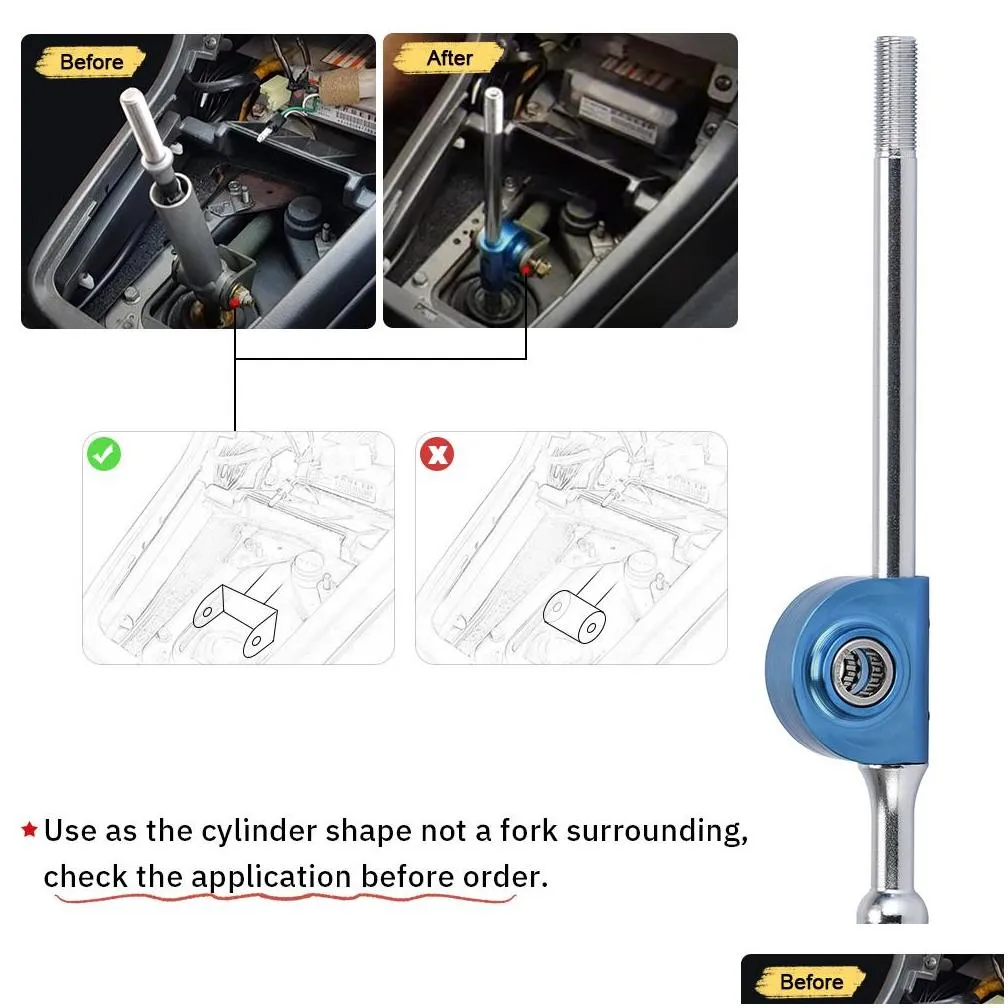 throw short shifter lever quick gear kit for subaru impreza wrx sti 9603 5350