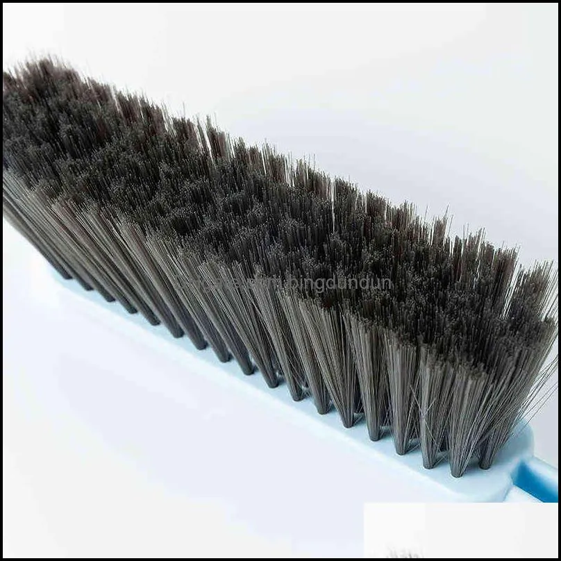 1pc soft bristle cleaning brush long handle bed clean brushes broom mane dusting sofa sheet sweep bed home supplies vtm tl1060