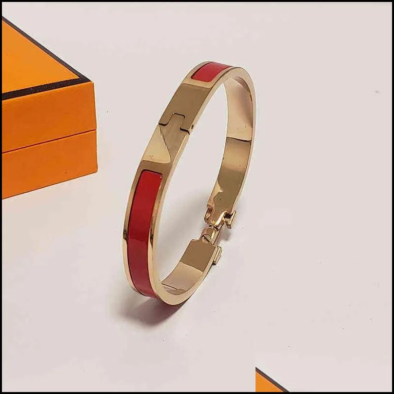 designer design 8mm wide bangle stainless steel gold buckle bracelet fashion jewelry bracelet for men and women
