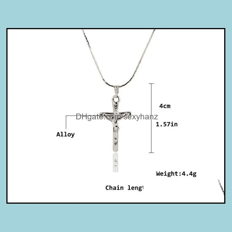 necklaces pendant silver cross pendants necklace beautiful classic prom jewelry cross necklace