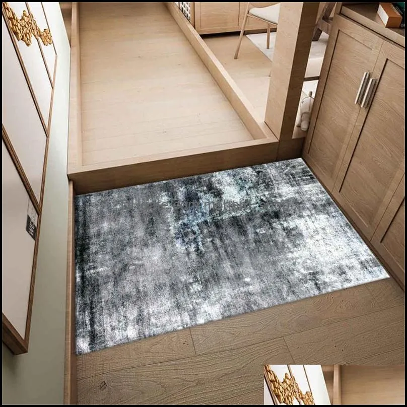 carpets vintage rug gray kitchen mat floor for bedroom front door long nonslip washable laundry room bathroom matcarpets