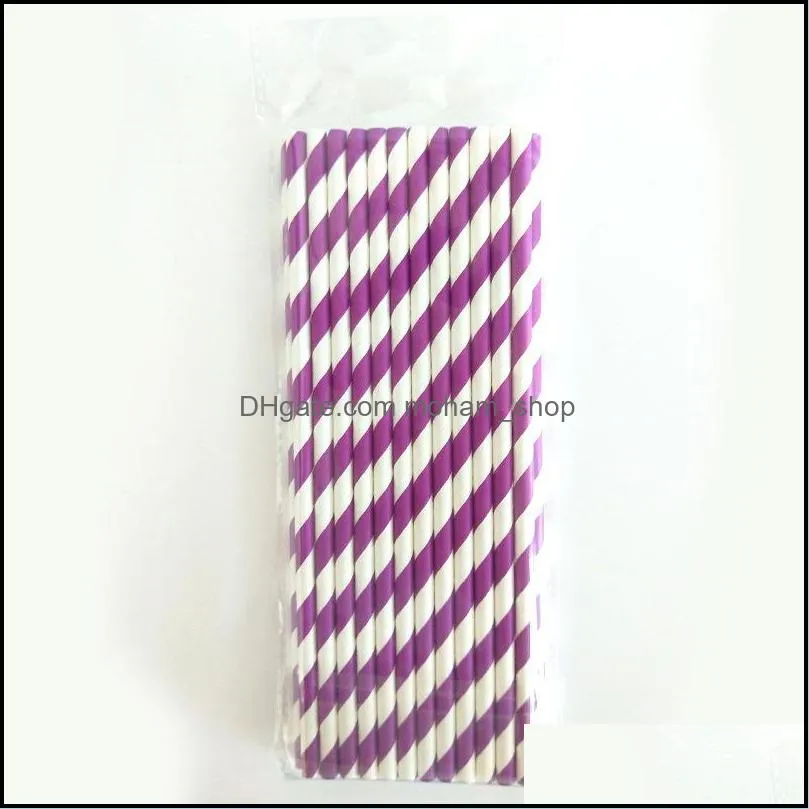 striped rainbow straws colorful paper straws party drinking straws for party supplies juices shakes smoothies arts crafts