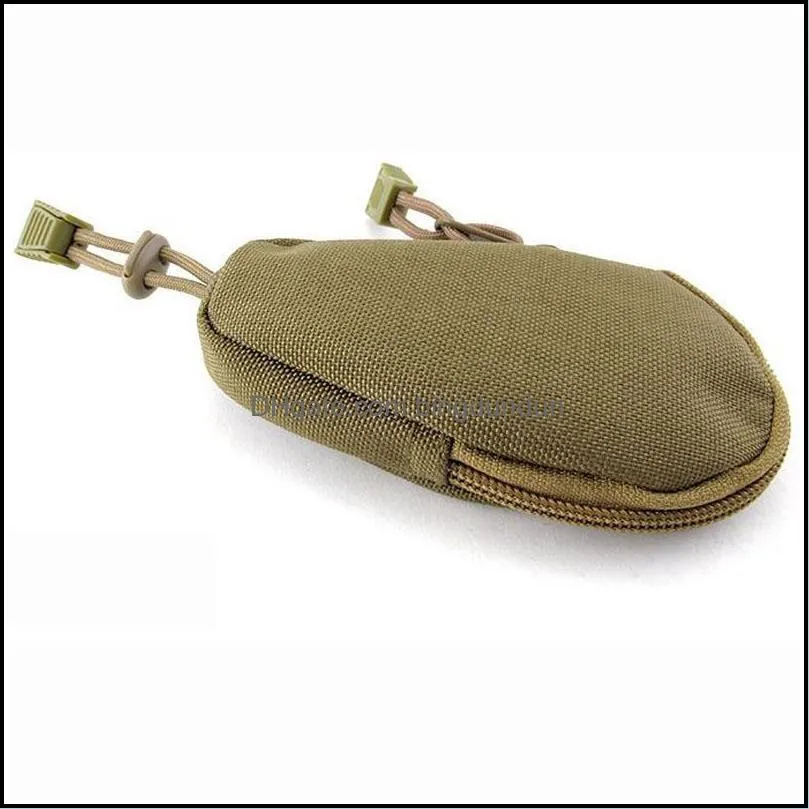 outdoor military enthusiasts key bag canvas portable camouflage tactical coin purse accessory package army fan edc tool commuter kits