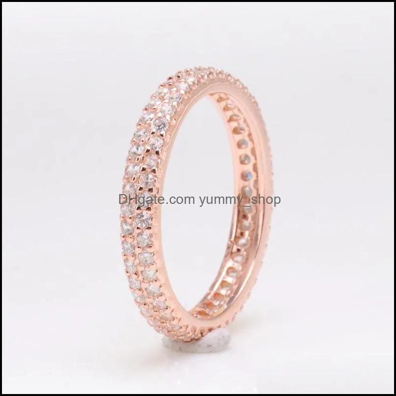 925 sterling silver pan ring rose gold source of inspiration with crystal cz pan ring for women wedding party fashion jewelry1 751 q2
