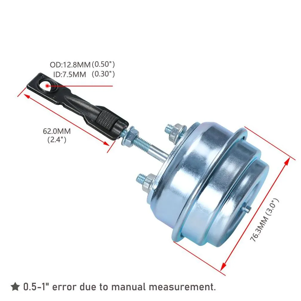 turbo turbocharger wastegate actuator gt1749v 4348550015/43485515/434855 for audi//seat/skoda twa02