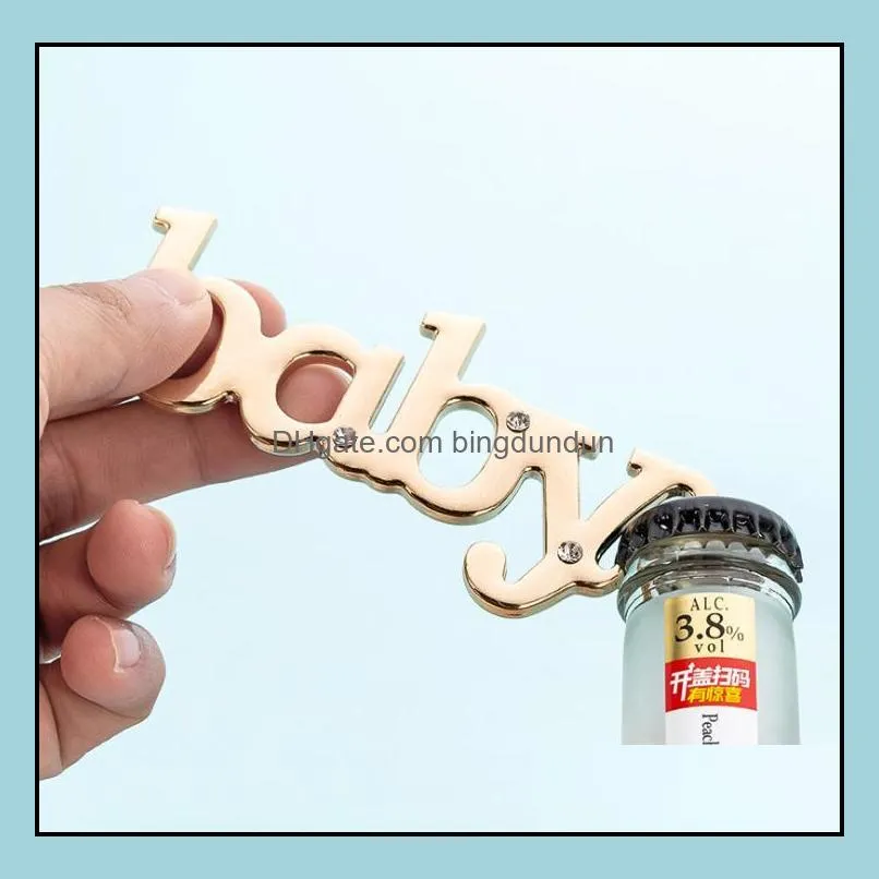 baby beer bottle opener for wedding babyshower party birthday favor gift souvenirs souvenir bottleopener paf11447