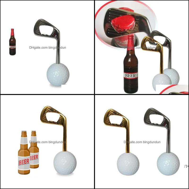 creative golf club bottle opener beer bottle cap opener wedding gifts party favors business gift paf11935