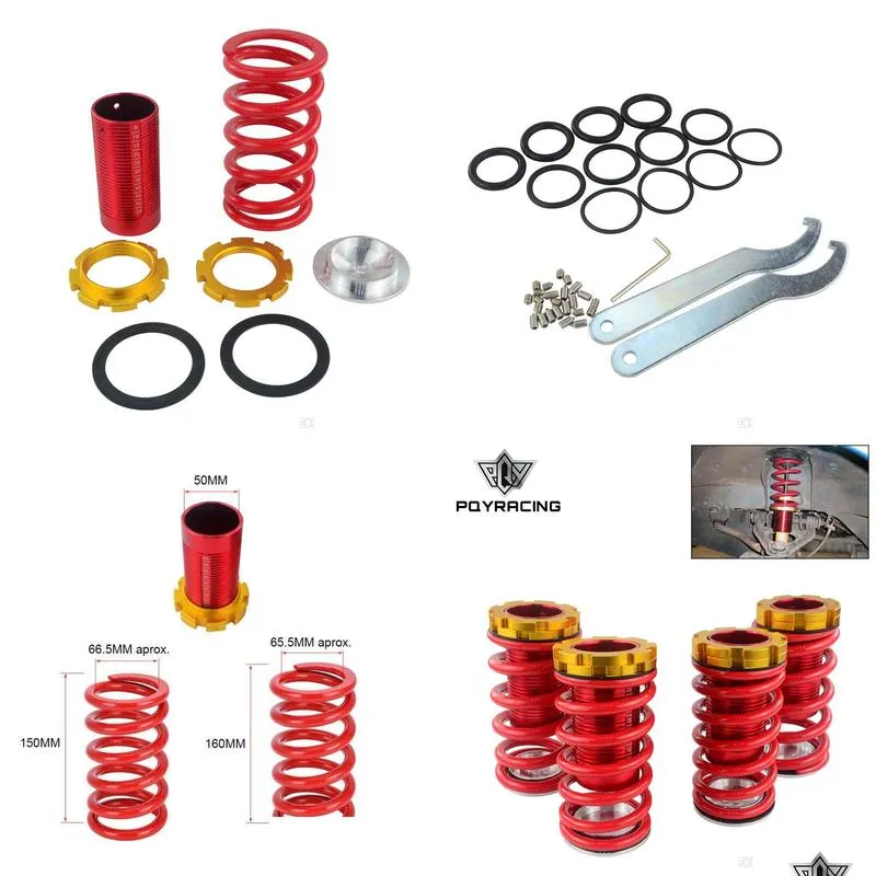  forged aluminum coilover kits for honda civic 8800 red available coilover suspension / coilover springs th11