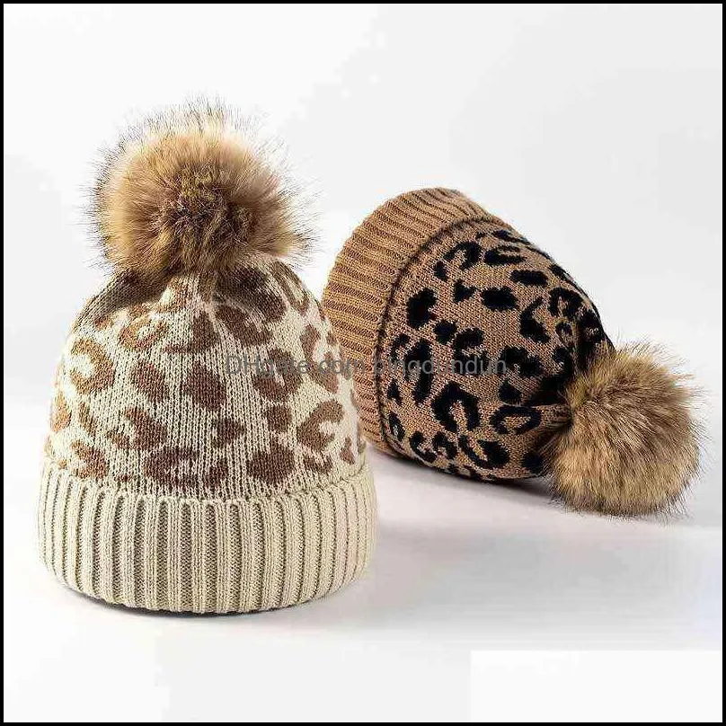 single ball wool hat men women knit pure color hemp flower keep warm autumn winter adult european american style leopard curl modern vtm