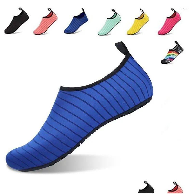 sandals beach water shoes men summer swimming outdoor man women slippers quick dry aqua flats yoga sock