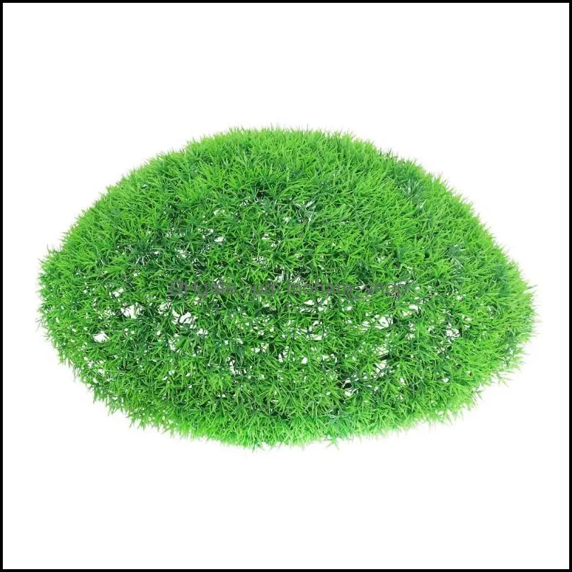 1pc simulated grass adornment decorative ceiling pendant green flowers wreaths